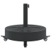 Base de sombrilla redonda con ruedas para palo Ø38/48 mm 27 kg
