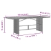 Set de comedor de jardín 7 pzas y cojines ratán sintético negro