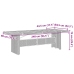 Set de comedor de jardín 9 pzas y cojines ratán sintético negro