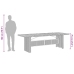 Set de comedor jardín 11 pzas con cojines ratán sintético negro