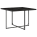Set de muebles jardín 5 pzas con cojines ratán sintético negro