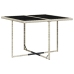 Set comedor de jardín 9 pzas cojines ratán sintético gris claro