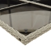 Set comedor de jardín 9 pzas cojines ratán sintético gris claro