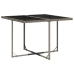 Set comedor jardín 9 pzas y cojines ratán sintético gris