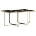 Set comedor de jardín 11 pzas con cojines ratán sintético beige
