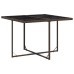 Set comedor para jardín 9 pzas y cojines ratán sintético marrón