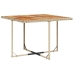 Set comedor de jardín 9 pzas con cojines ratán sintético beige