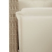 Set comedor de jardín 3 pzas con cojines ratán sintético beige