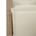 Set comedor de jardín 5 pzas con cojines ratán sintético beige