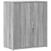 Aparador de madera de ingeniería 2 uds gris Sonoma 60x31x70 cm