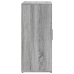 Aparador de madera de ingeniería 2 uds gris Sonoma 60x31x70 cm