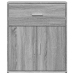 Aparador de madera de ingeniería 2 uds gris Sonoma 60x31x70 cm