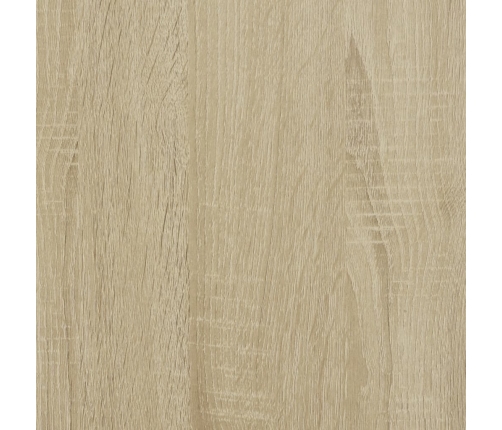 Aparador de madera de ingeniería 2 uds roble Sonoma 60x31x70 cm