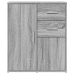 Aparador de madera de ingeniería 2 uds gris Sonoma 60x31x70 cm