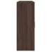 Aparadores 3 uds madera de ingeniería marrón roble 60x31x84 cm