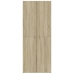 Armario archivador madera ingeniería roble Sonoma 60x32x153 cm