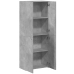 Armario archivador madera ingeniería gris hormigón 60x32x153 cm