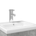 Mueble de baño con lavabo integrado gris hormigón