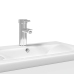 Mueble de baño con lavabo integrado blanco