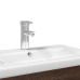 Mueble de baño con lavabo integrado marrón roble