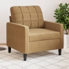 vidaXL Sillón de terciopelo marrón 60 cm