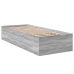 Estructura de cama madera de ingeniería gris Sonoma 75x190 cm