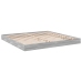 Estructura de cama madera de ingeniería gris Sonoma 200x200 cm