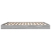 Estructura de cama madera de ingeniería gris Sonoma 200x200 cm