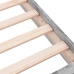 Estructura de cama madera de ingeniería gris Sonoma 200x200 cm