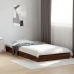 Estructura de cama sin colchón madera marrón roble 90x190 cm