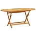 Juego comedor de jardín 9 pzas madera maciza acacia y textileno