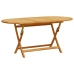 Juego comedor de jardín 9 pzas madera maciza acacia y textileno