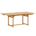 Juego comedor de jardín 5 pzas madera maciza acacia y textileno