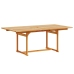 Juego comedor de jardín 7 pzas madera maciza acacia y textileno