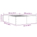 Estructura de cama madera de ingeniería gris hormigón 120x200cm