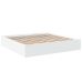Estructura de cama madera de ingeniería blanca 180x200 cm