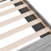 Estructura de cama madera de ingeniería gris Sonoma 180x200 cm