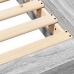 Estructura de cama madera de ingeniería gris Sonoma 160x200 cm