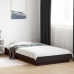 Estructura de cama madera de ingeniería negra 100x200 cm