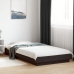 Estructura de cama madera de ingeniería negra 90x200 cm