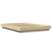 Estructura de cama madera de ingeniería roble Sonoma 135x190 cm