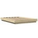 Estructura de cama madera de ingeniería roble Sonoma 135x190 cm