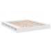 Estructura de cama madera de ingeniería blanca 180x200 cm