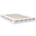 Estructura de cama madera de ingeniería blanca 140x200 cm