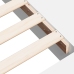 Estructura de cama madera de ingeniería blanca 140x200 cm