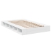 vidaXL Estructura de cama madera de ingeniería blanca 140x190 cm