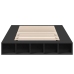Estructura de cama madera de ingeniería negra 120x190 cm