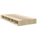 Estructura de cama madera de ingeniería roble Sonoma 100x200 cm
