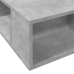 Estructura de cama madera de ingeniería gris hormigón 100x200cm