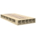 Estructura de cama madera de ingeniería roble Sonoma 90x190 cm